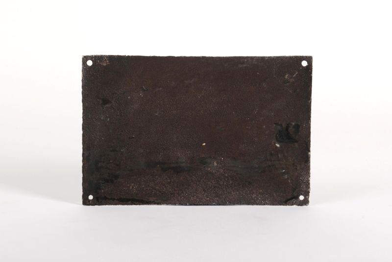 Schild, Öffentliche Fernsprechstelle, u.a. für Postagenturen, Kaiserliche Reichspost