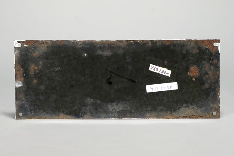 Schild, Aufschrift u. Marke nicht vergessen !, Kaiserliche Reichspost
