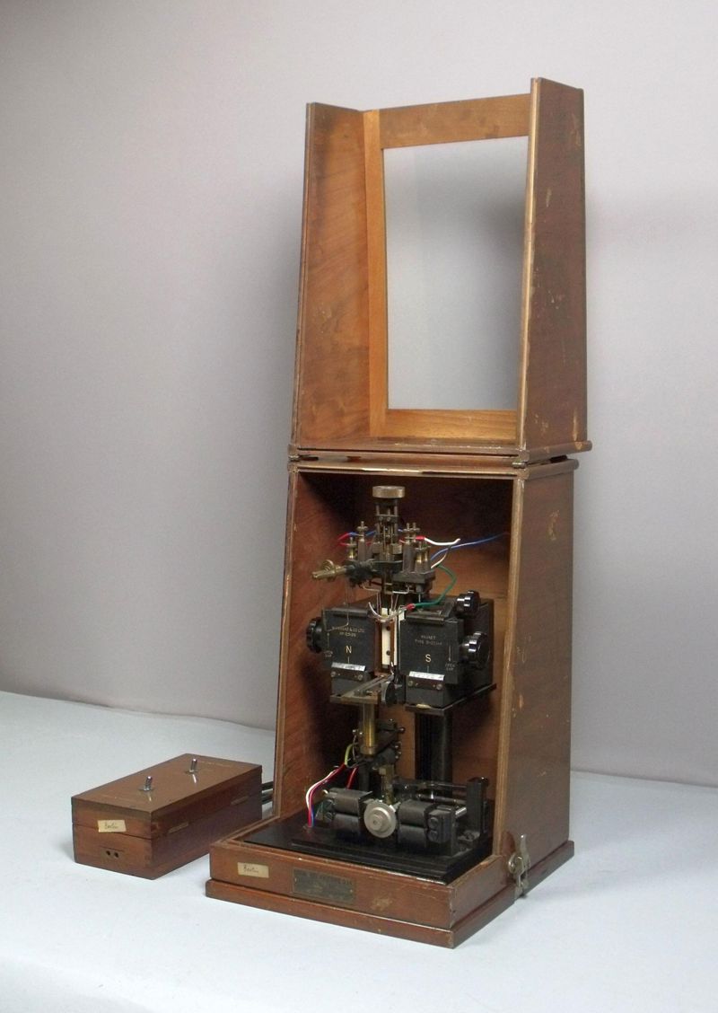Gabelrelais Fork Relay Type D 14 mit Switch Unit OA2 für den Einseitenabgleich beim Unterseekabel Emden-Vigo
