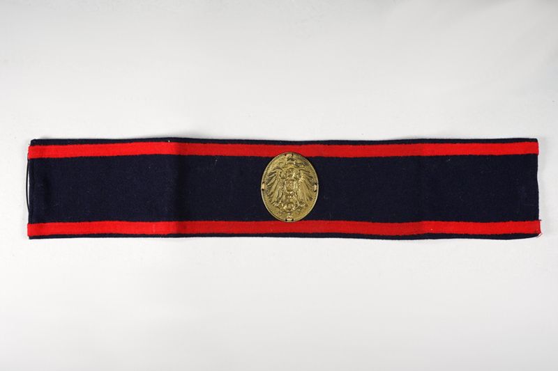 Uniform-Zubehör, Kaiserliche Reichspost, Armbinde für Aushelfer und Hilfsanspänner