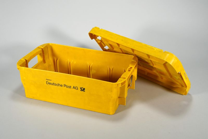 Briefbehälter, Größe 1, mit Deckel, Deutsche Post AG