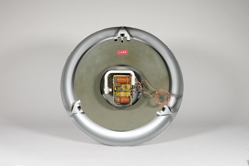 Uhr, Wanduhr, elektrisch betriebene Nebenuhr der Deutschen Reichspost