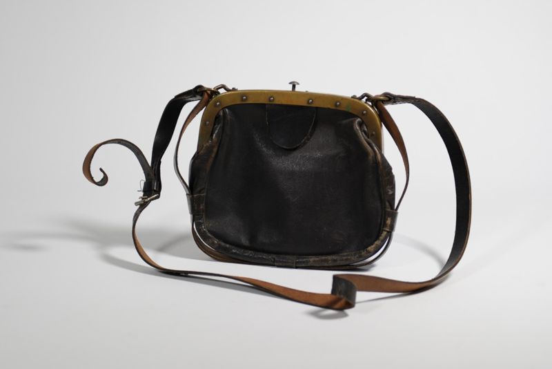 Tasche, Geldtasche für Briefträger der Kaiserlichen Reichspost