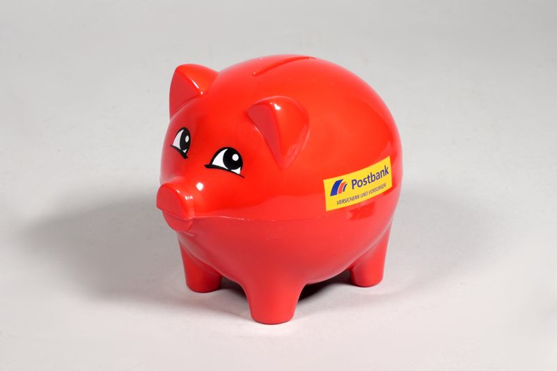 Spardose, Sparschwein, Ich bin doch nicht besteuert!, Postbank