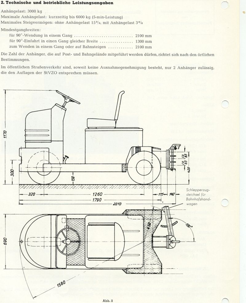Elektroschlepper vom Typ Still EMZ 101