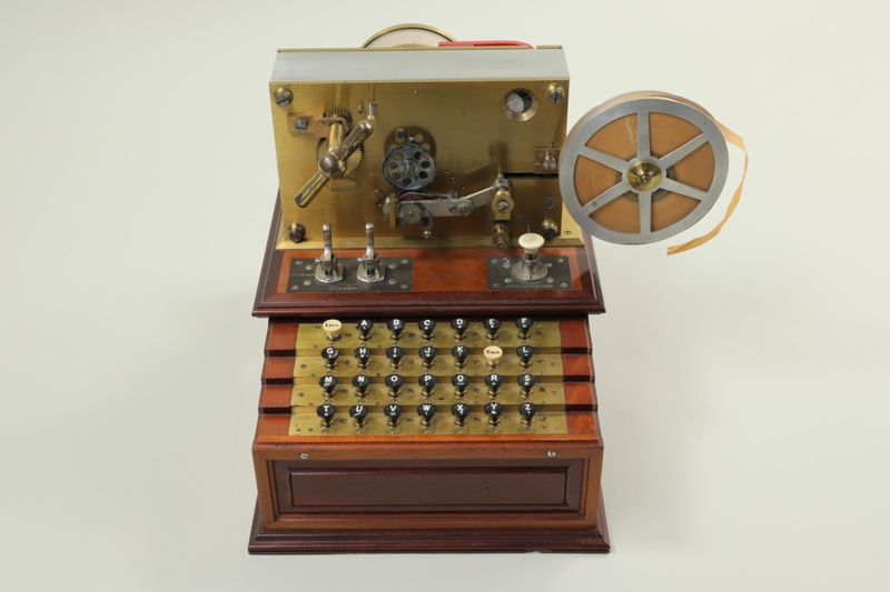 Téléscripteur / Börsendrucker der Wiener Börse