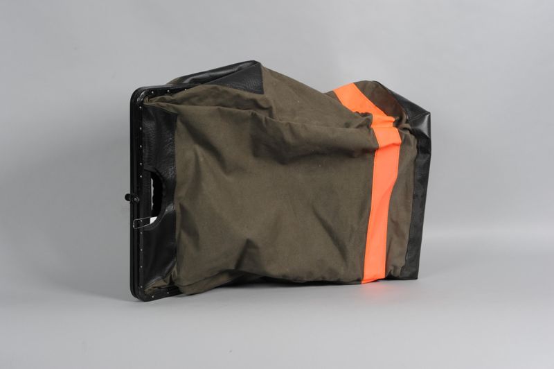 Tasche, Briefsammeltasche, Leerungstasche Briefkasten, mit Reflektionsstreifen, Deutsche Bundespost