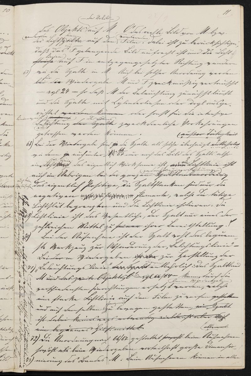 Manuskript, Patentanmeldung N 19954 VI / 57a²  Aufnehmen und Wiedergeben bewegter Bilder mit stetiglaufendem Bildband