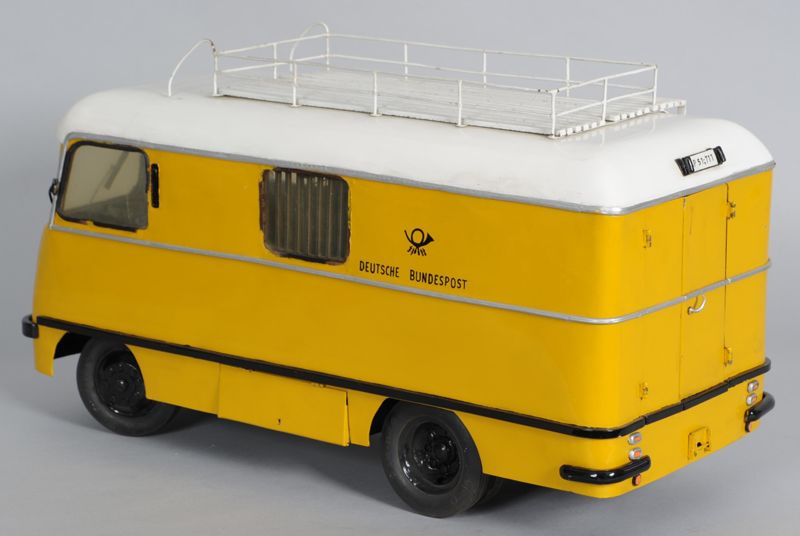 Modell, Elektrowagen Lloyd EL 2500 der Deutschen Bundespost