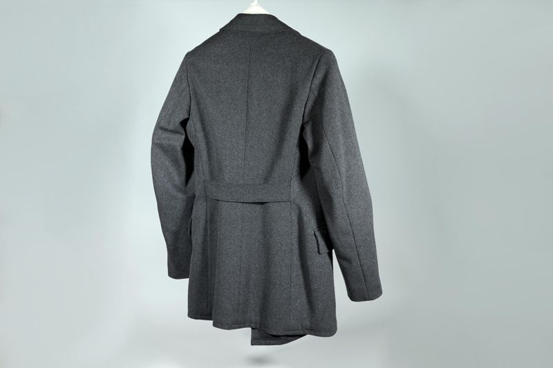 Dienstkleidung, Winterjacke für Postkraftfahrer der Deutschen Bundespost mit Ärmelabzeichen